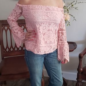 Off the shoulder blouse